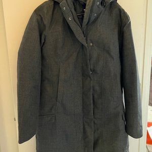 The North Face Women’s Winter Trench Grey Herringbone - Large